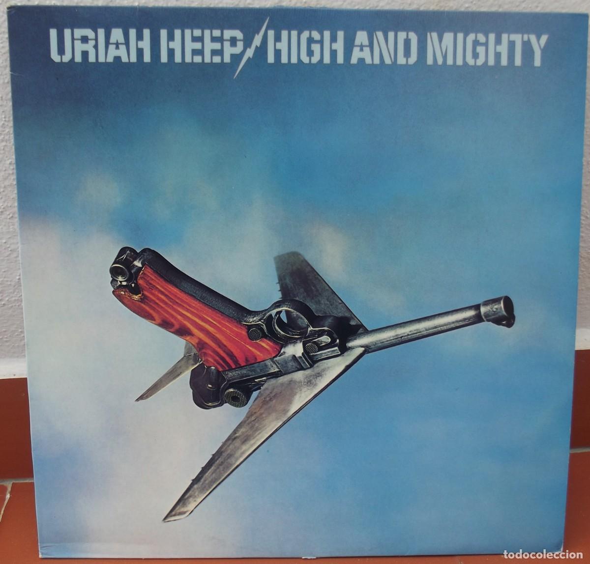 Discos de vinilo: LP Uriah Heep high and mitghty - Foto 1