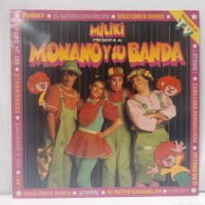 Discos de vinilo: MILIKI PRESENTA A: MONANO Y SU BANDA (1985). VINILO (LP, ALBUM). CMM2