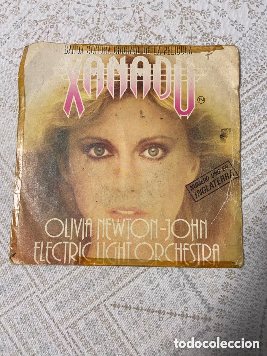 Dischi in vinile: VINILO SINGLE 7'' OLIVIA NEWTON-JOHN / ELO - XANADU / LOCO PAIS (JET RECORDS 1980)