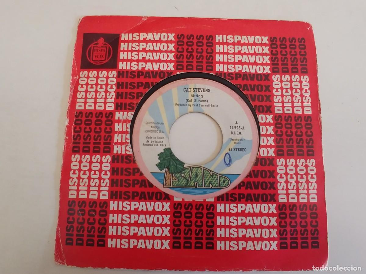 Discos de vinilo: CAT STEVENS-SINGLE SITTING-SIN FUNDA - Foto 1