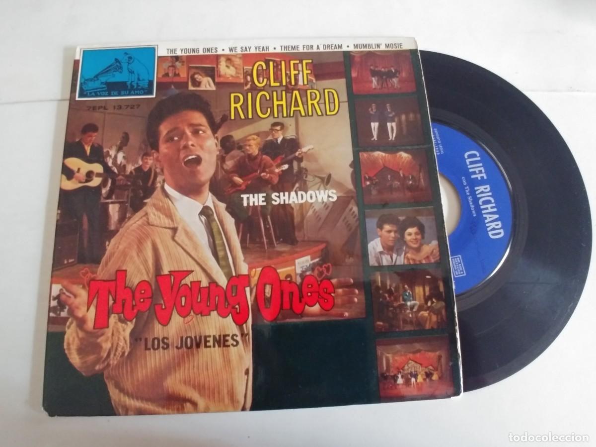 Discos de vinilo: CLIFF RICHARD-EP THE YOUNG ONES +3 - Foto 1