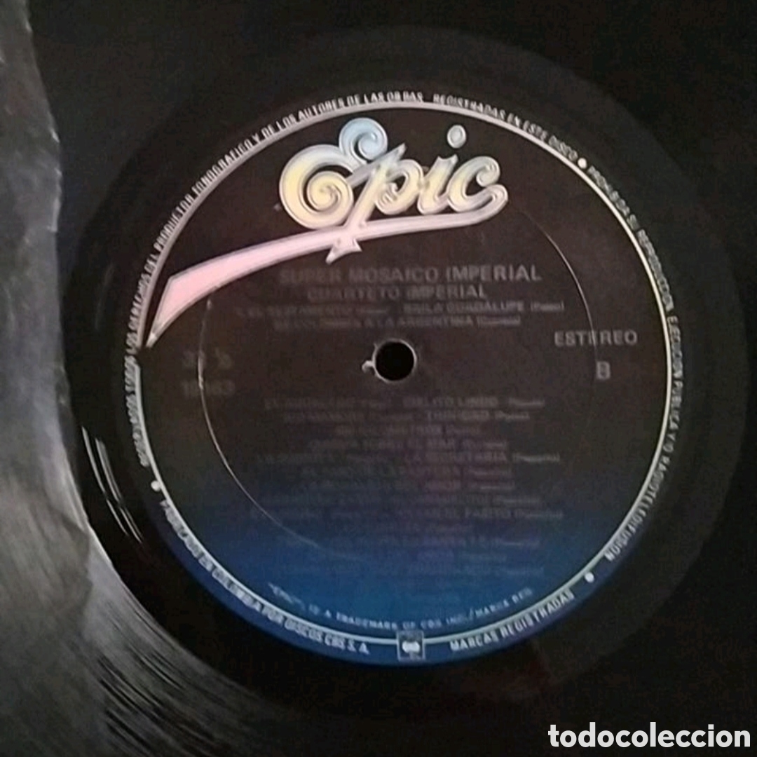 Discos de vinilo: Lp Cuarteto Imperial. Supermosaico Imperial - Foto 4