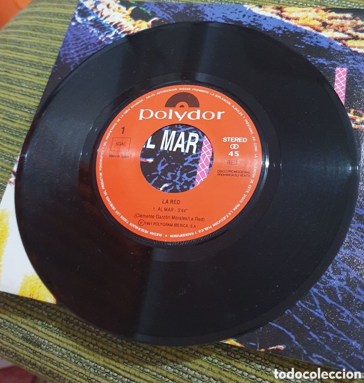 Discos de vinilo: La Red - al mar. Polidor - Foto 2
