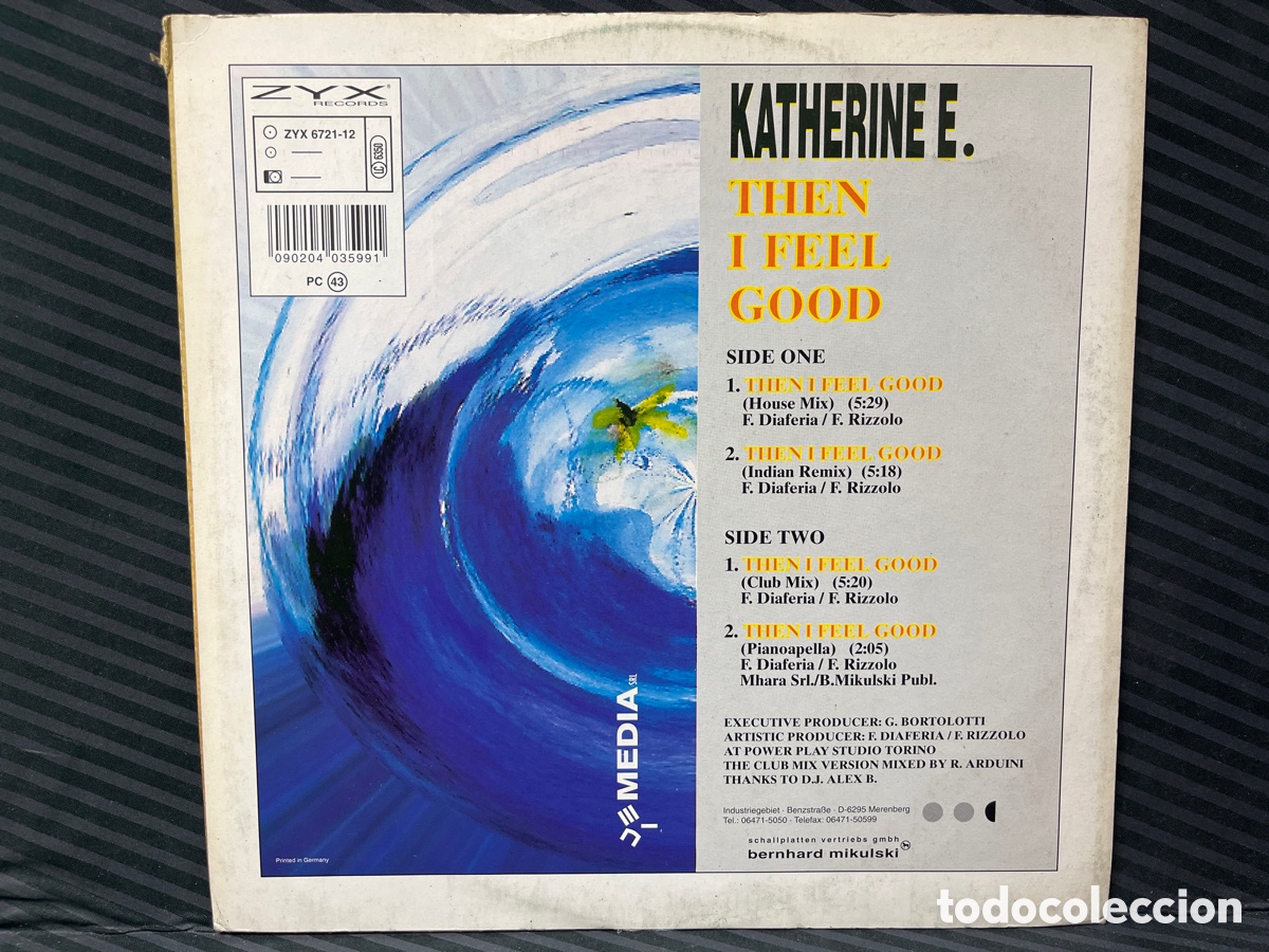 Discos de vinilo: Katherine E - Then I Feel Good (12&rdquo;, Maxi) - Foto 2