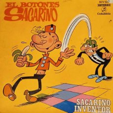 Discos de vinilo: EL BOTONES SACARINO - SACARINO INVENTOR - 1971 - COMIC. Lote 375804259