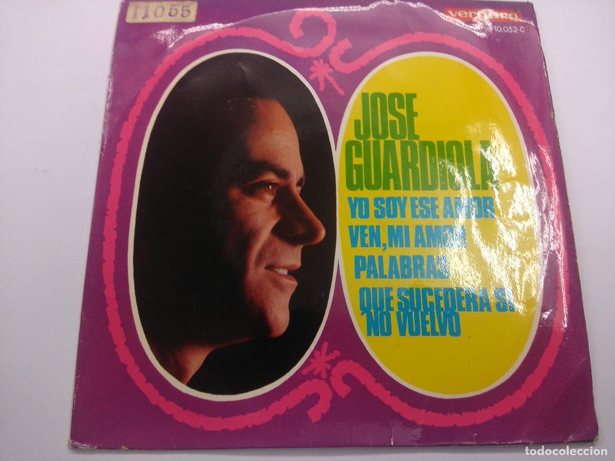 Discos de vinilo: JOSE GUARDIOLA/PALABRAS/SINGLE. - Foto 1