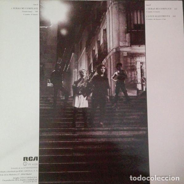 Discos de vinilo: C&oacute;mplices &ndash; Ser&aacute;s Mi C&oacute;mplice-SPAIN-1987-MAXI SINGLE - Foto 2
