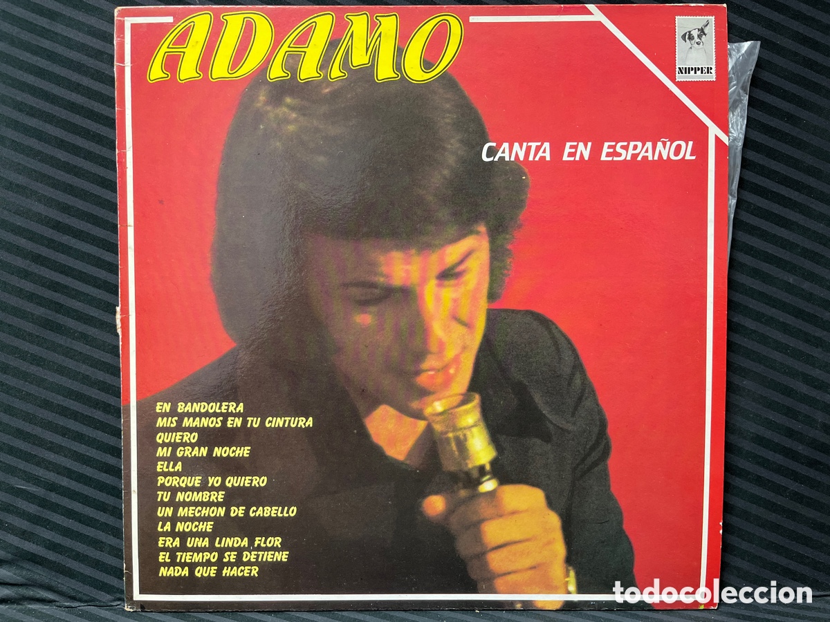 Discos de vinilo: Adamo - Adamo Canta En Espa&ntilde;ol (LP, Comp) - Foto 1