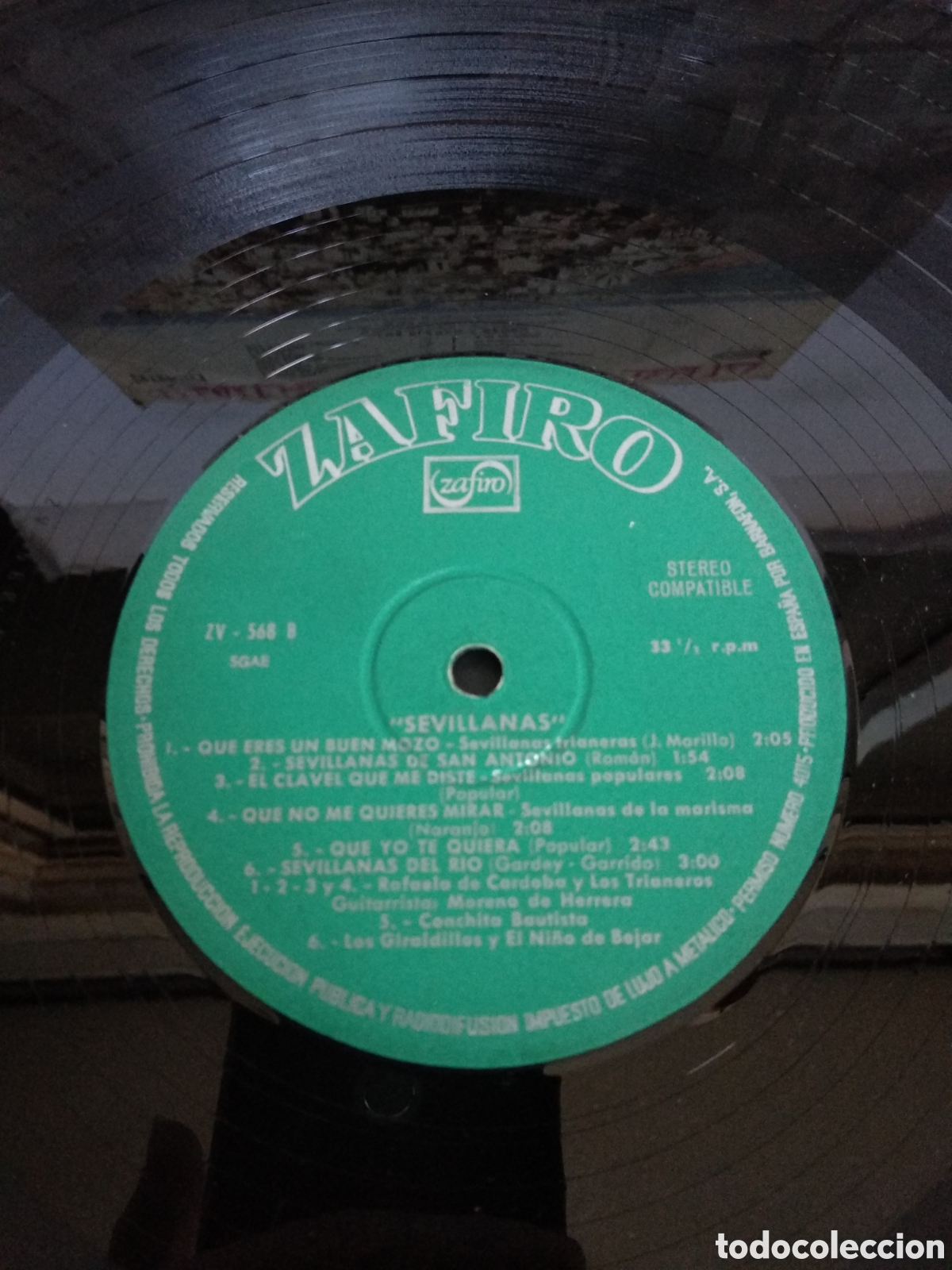 Discos de vinilo: COMPARSA GADITANA, SPAIN, ZAFIRO, 1970 - Foto 4