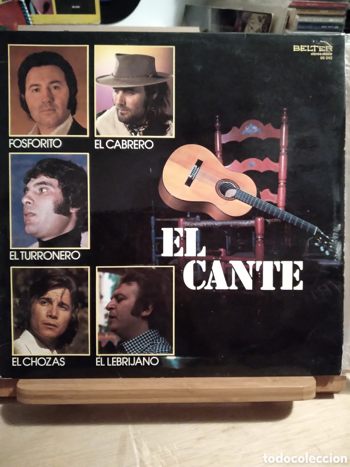 Disques de vinyle: EL CANTE-CABRERO FOSFORITO LEBRIJANO CHOZAS TURRONERO-LP VINILO-