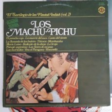 Discos de vinilo: LP LOS MACHU PICHU. EL SORTILEGIO DE LAS FLAUTAS INDIAS VOL. 2. Lote 375848089