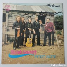 Discos de vinilo: LP SHILOH COUNTRY - FIRST ACRE (UK - WESTWOOD - 1975) RARE ESSEX FOLK COUNTRY SIGNED!!. Lote 375855544