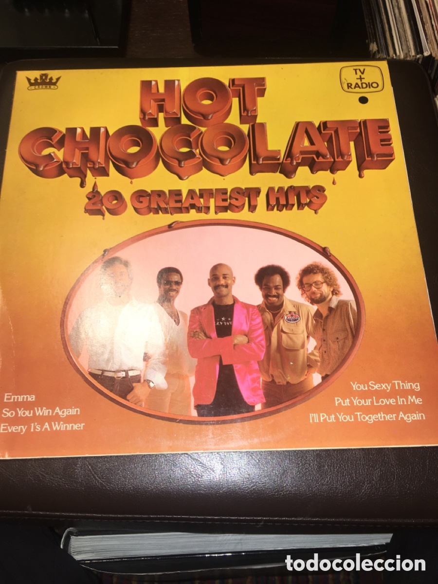 Discos de vinilo: Hot chocolate 20 greatest hits lp - Foto 1