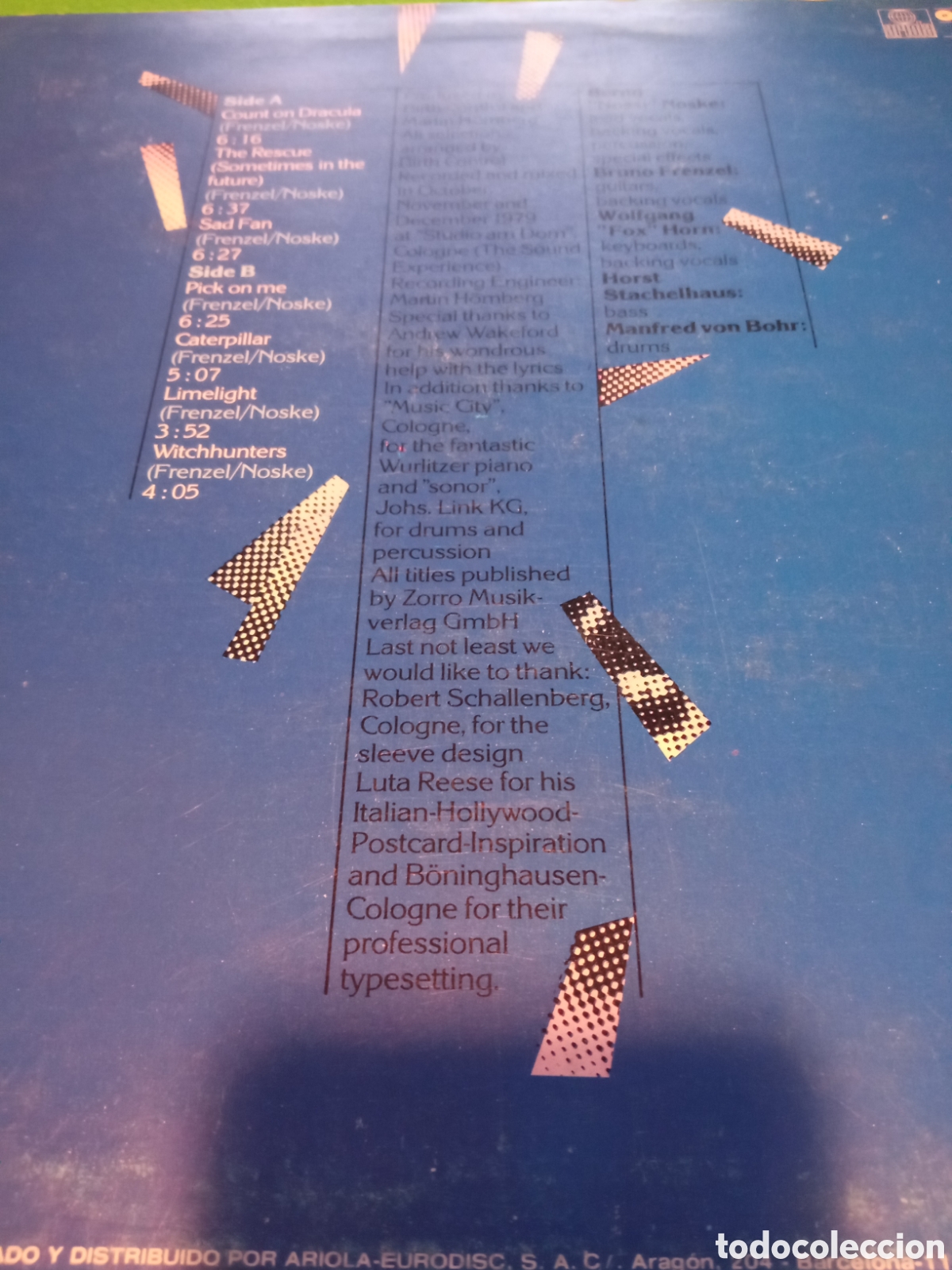 Discos de vinilo: Birth Control - Count on Dr&aacute;cula - Foto 2
