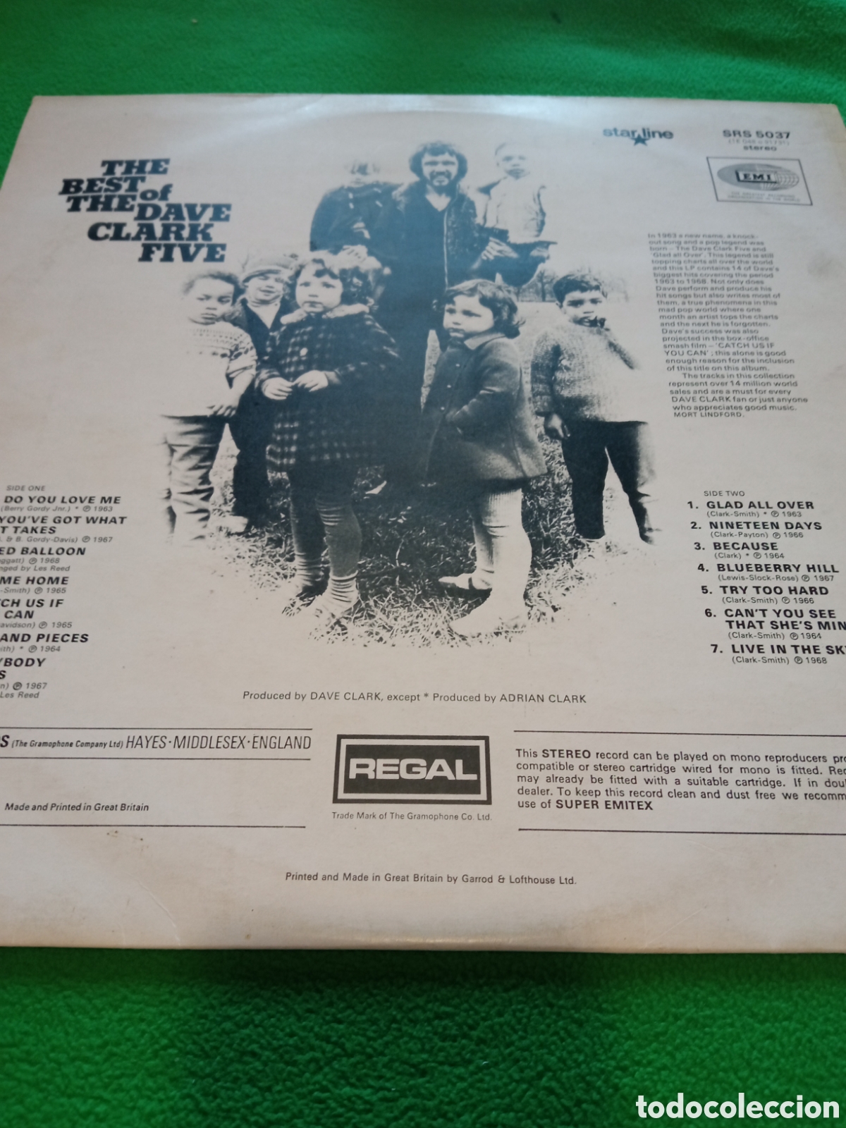 Discos de vinilo: The Dave Clark Five-The Best of... - Foto 2