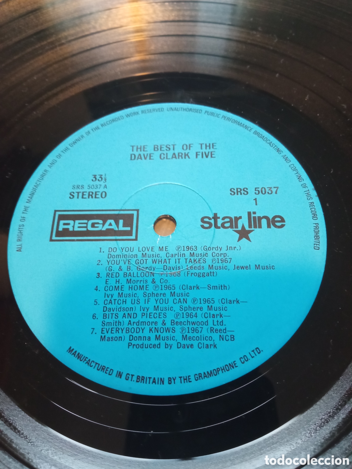 Discos de vinilo: The Dave Clark Five-The Best of... - Foto 3