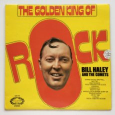 Discos de vinilo: BILL HALEY AND THE COMETS ‎– THE GOLDEN KING OF ROCK , UK 1971 ALLMARK RECORDS
