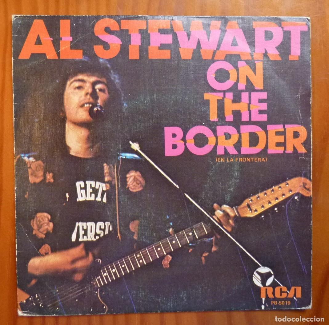 Discos de vinilo: AL STEWART / ON THE BORDER / 1977 / SINGLE - Foto 1