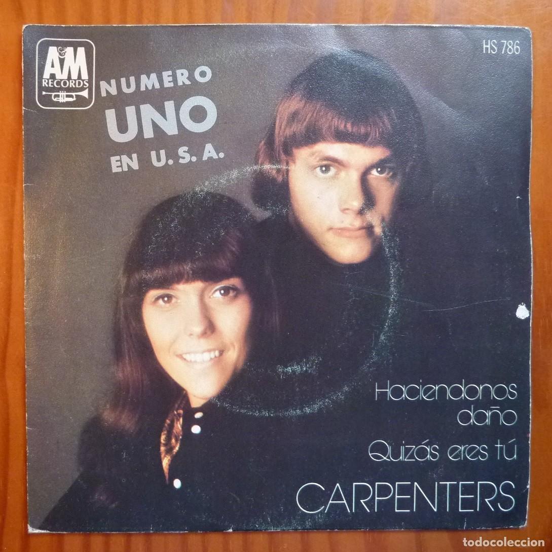 Discos de vinilo: CARPENTERS / HACIENDONOS DA&Ntilde;O / 1972 /SINGLE - Foto 1
