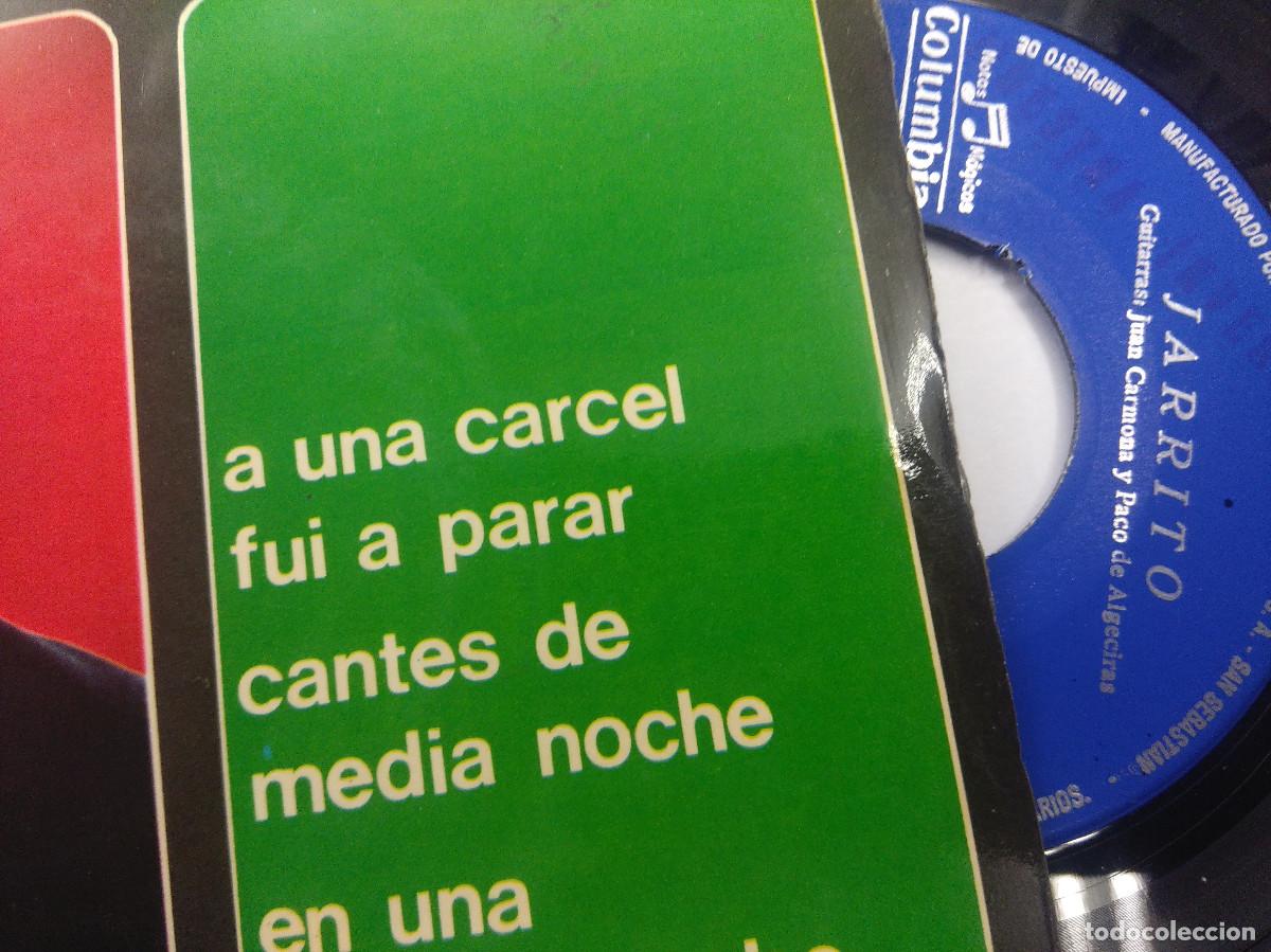 Discos de vinilo: JARRITO/A UNA CARCEL FUI A PARAR/SINGLE. - Foto 2