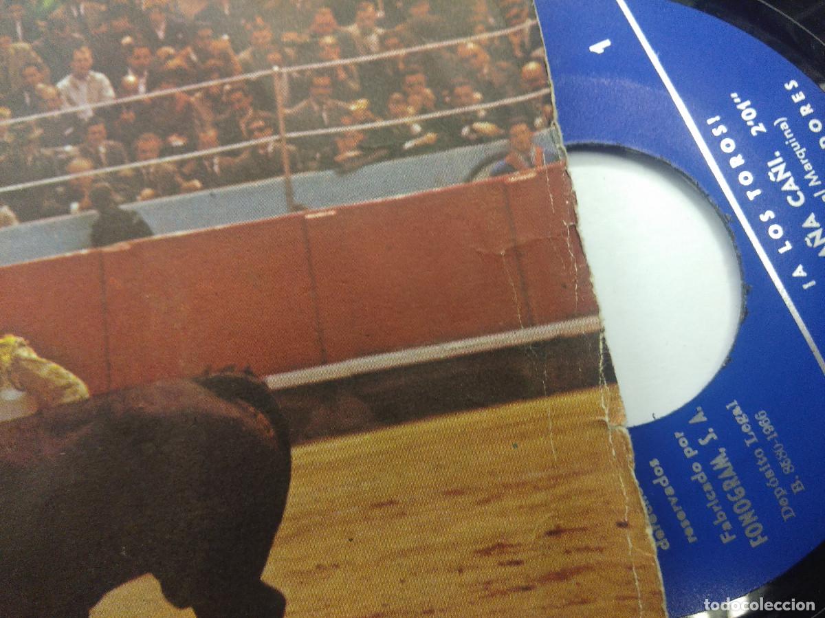 Discos de vinilo: LUIS MIGUEL DOMINGUIN/ESPA&Ntilde;A CA&Ntilde;I/SINGLE. - Foto 2
