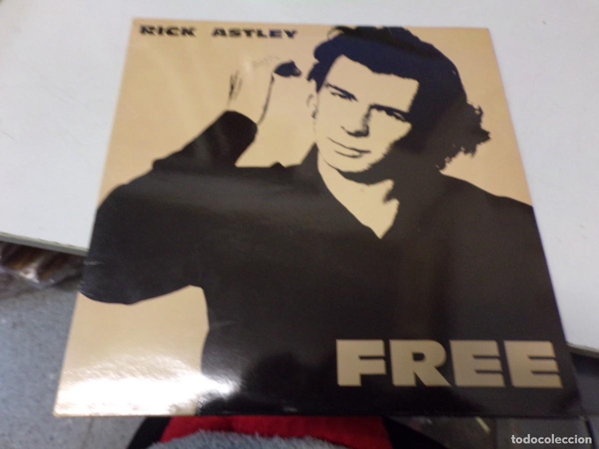 Discos de vinilo: rick astley , free - Foto 1