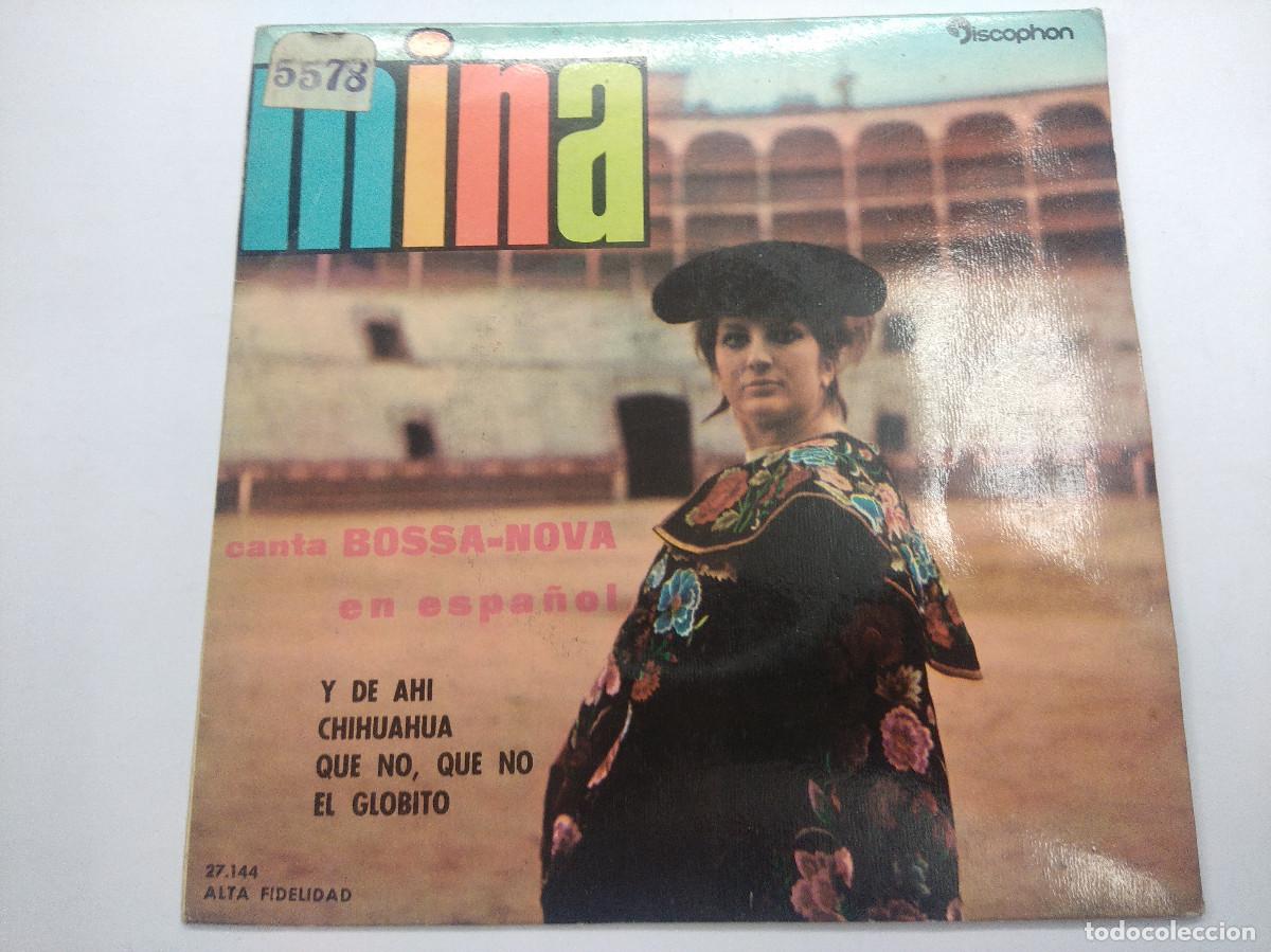 Discos de vinilo: MINA/Y DE AHI/SINGLE. - Foto 1