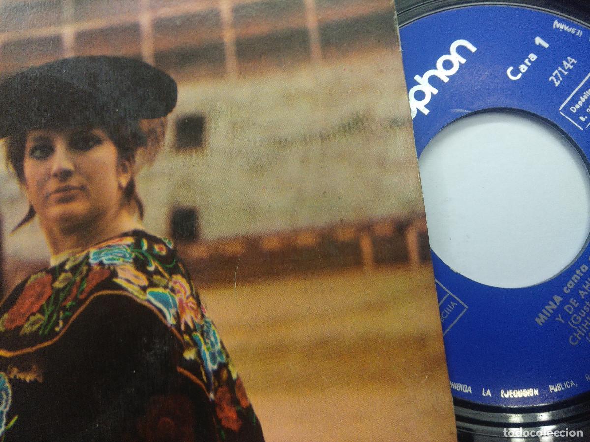 Discos de vinilo: MINA/Y DE AHI/SINGLE. - Foto 2