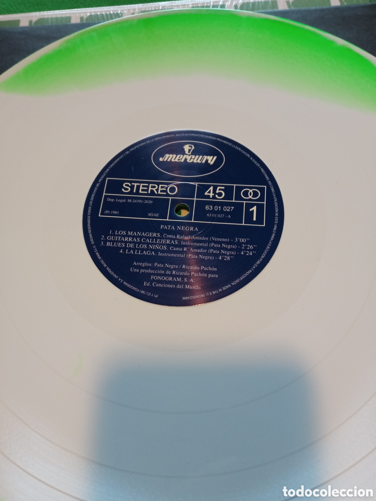 Discos de vinilo: Pata Negra - Same Vinilo Lp - Foto 3