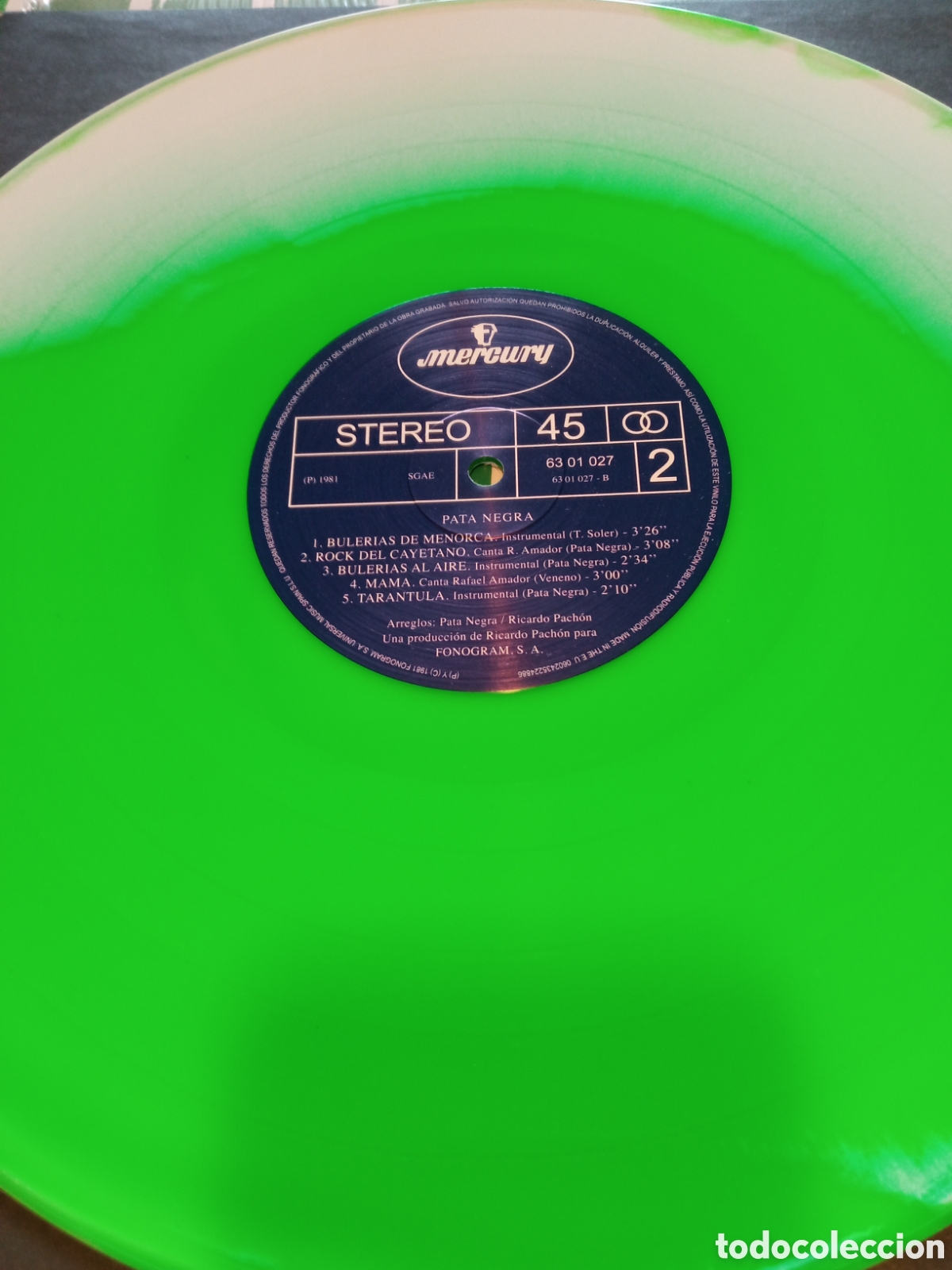 Discos de vinilo: Pata Negra - Same Vinilo Lp - Foto 4