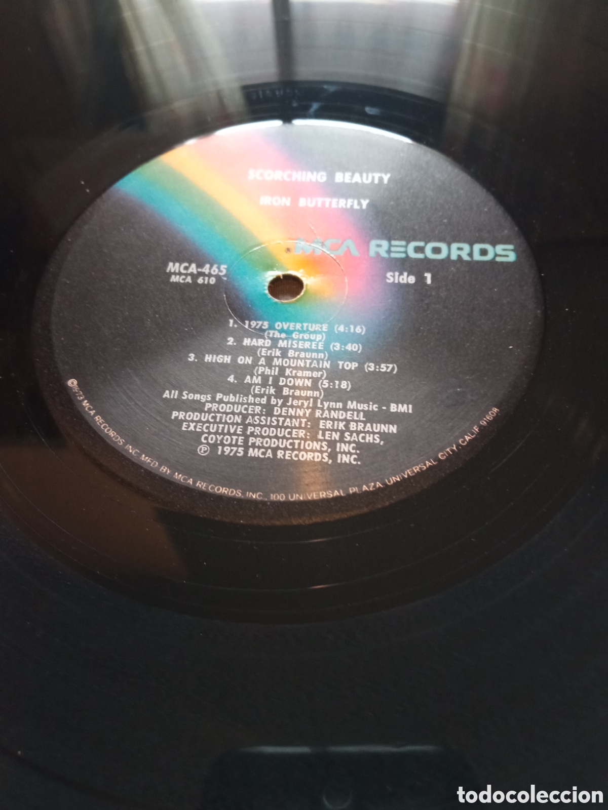Discos de vinilo: Iron Butterly - Scorching beauty - Foto 3