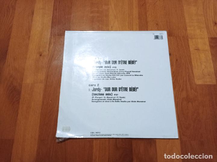Discos de vinilo: Jordy-dur dur detre beb&eacute;.maxi - Foto 2