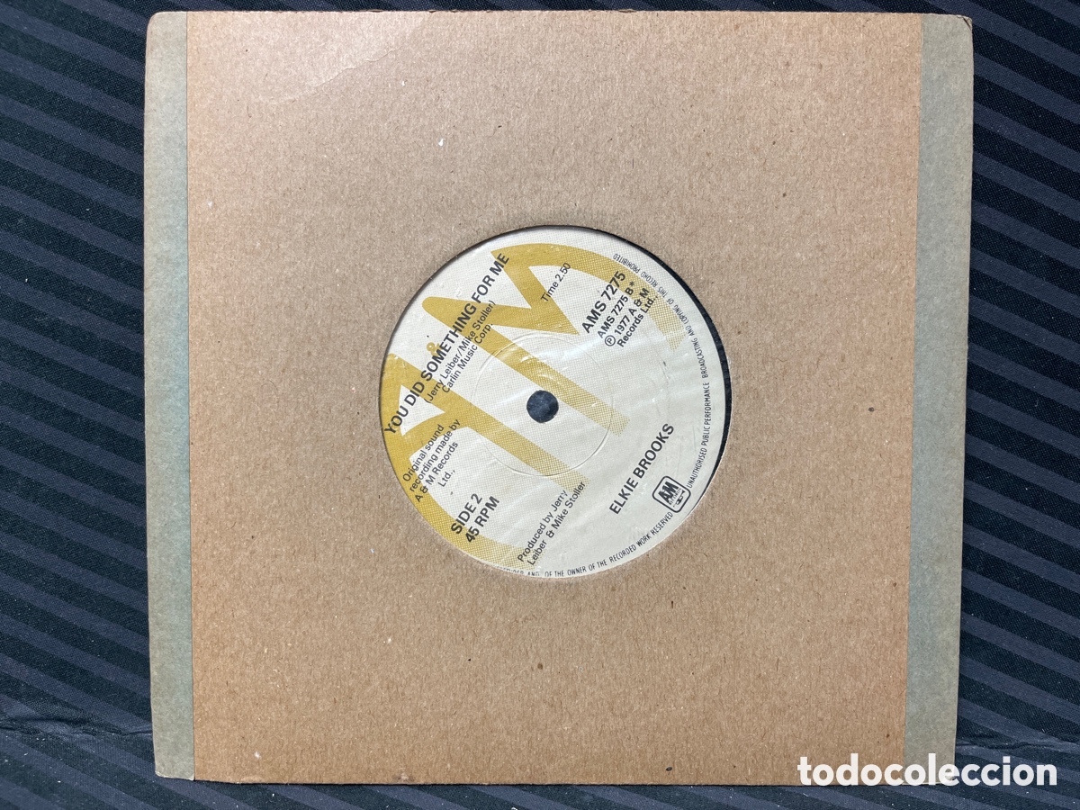 Discos de vinilo: Elkie Brooks - Pearls A Singer (7&rdquo;, Single) - Foto 2