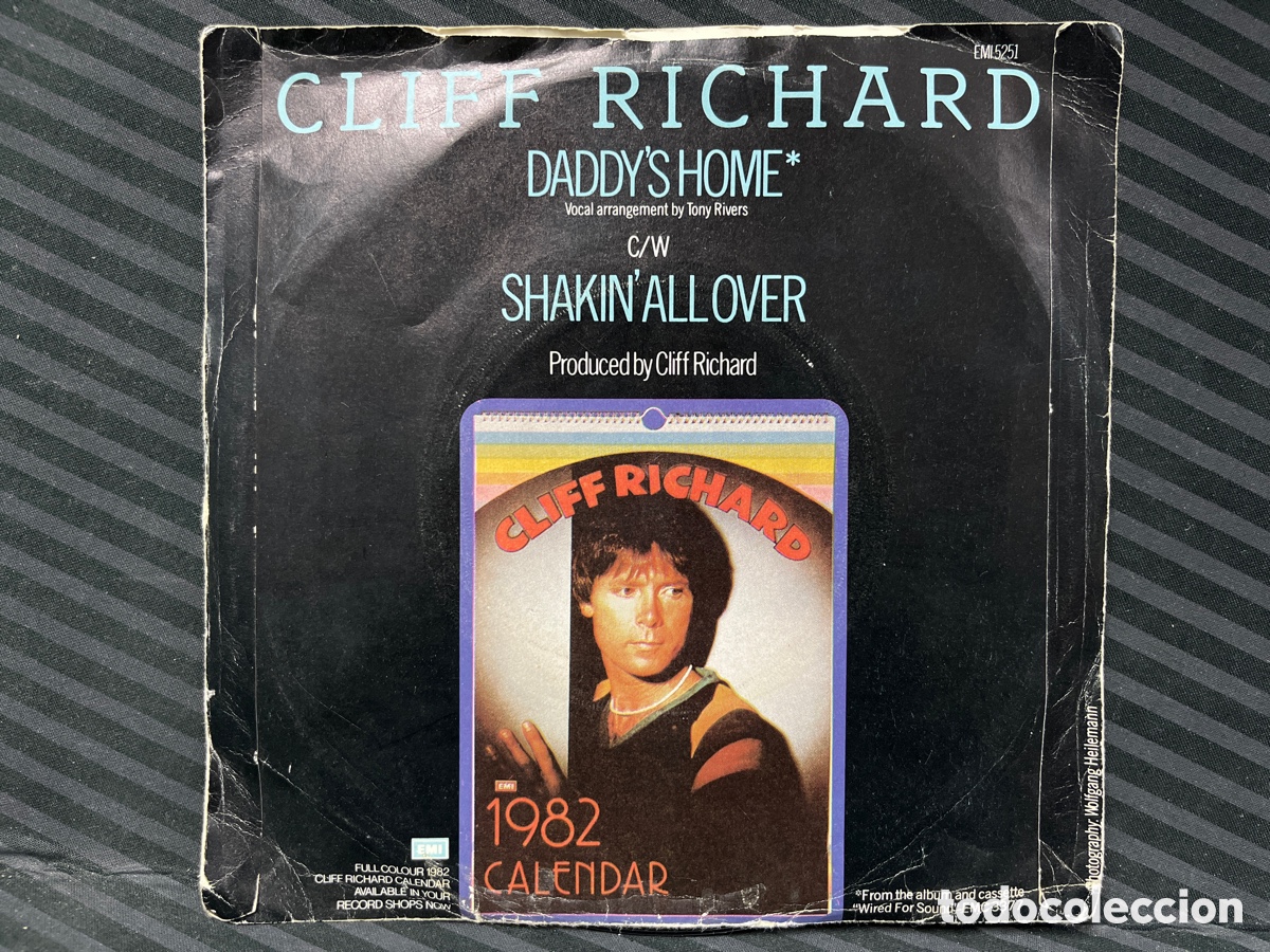 Discos de vinilo: Cliff Richard - Daddys Home (7&rdquo;, Single) - Foto 2