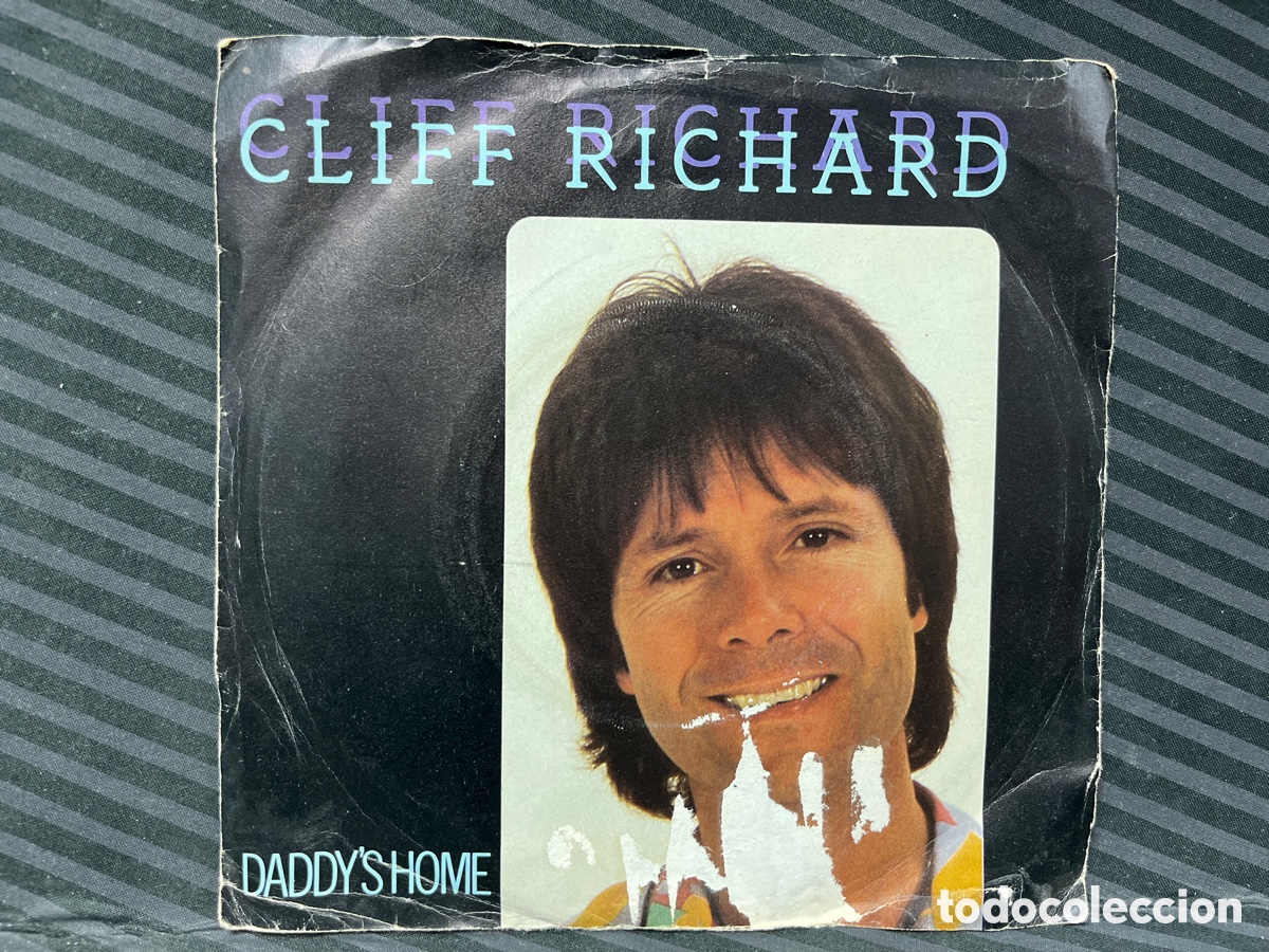 Discos de vinilo: Cliff Richard - Daddys Home (7&rdquo;, Single) - Foto 1