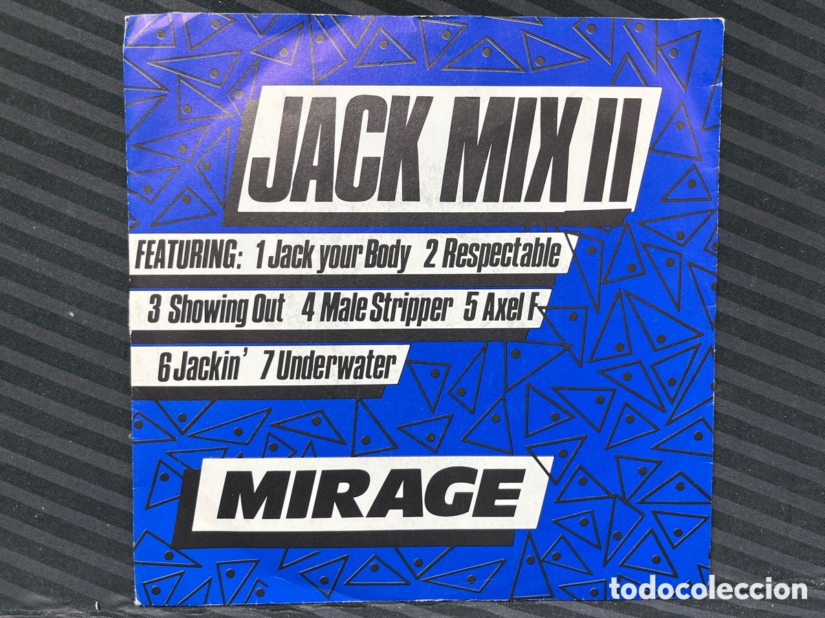 Discos de vinilo: Mirage - Jack Mix II (7&rdquo;, Single, P/Mixed) Ed. UK - Foto 1