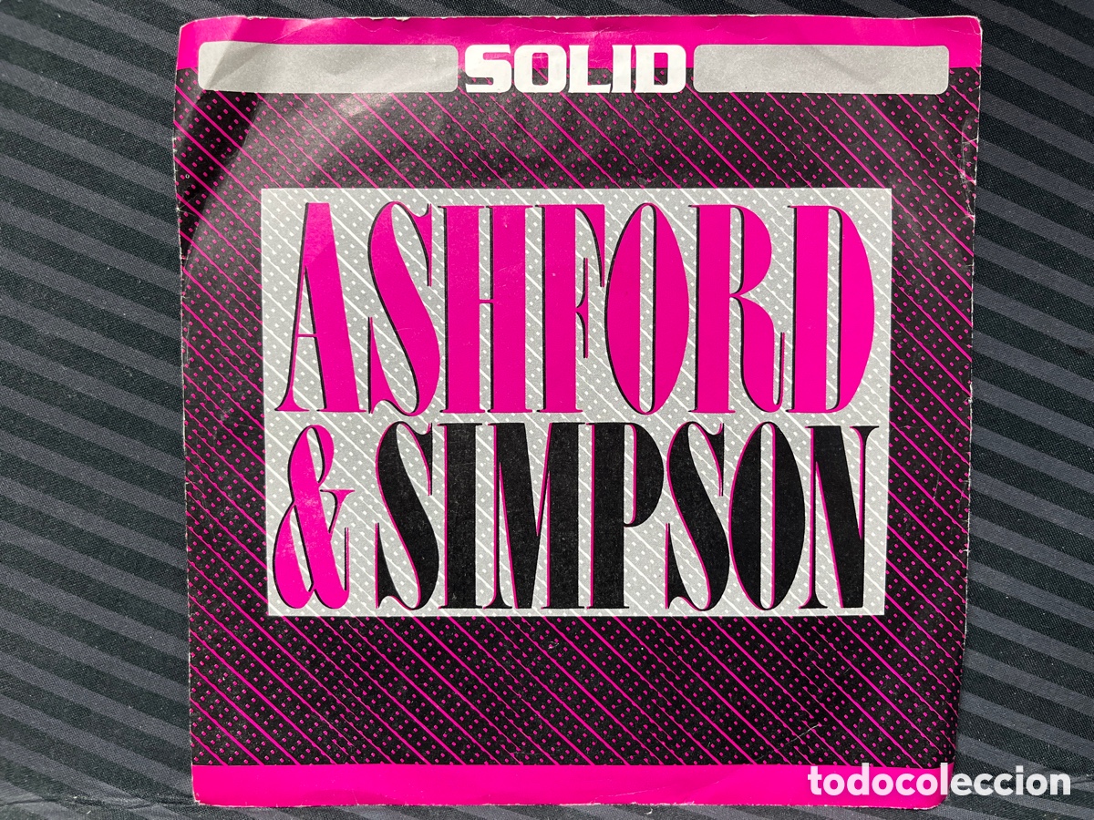 Discos de vinilo: Ashford & Simpson - Solid (7&rdquo;, Single) Ed. UK - Foto 1