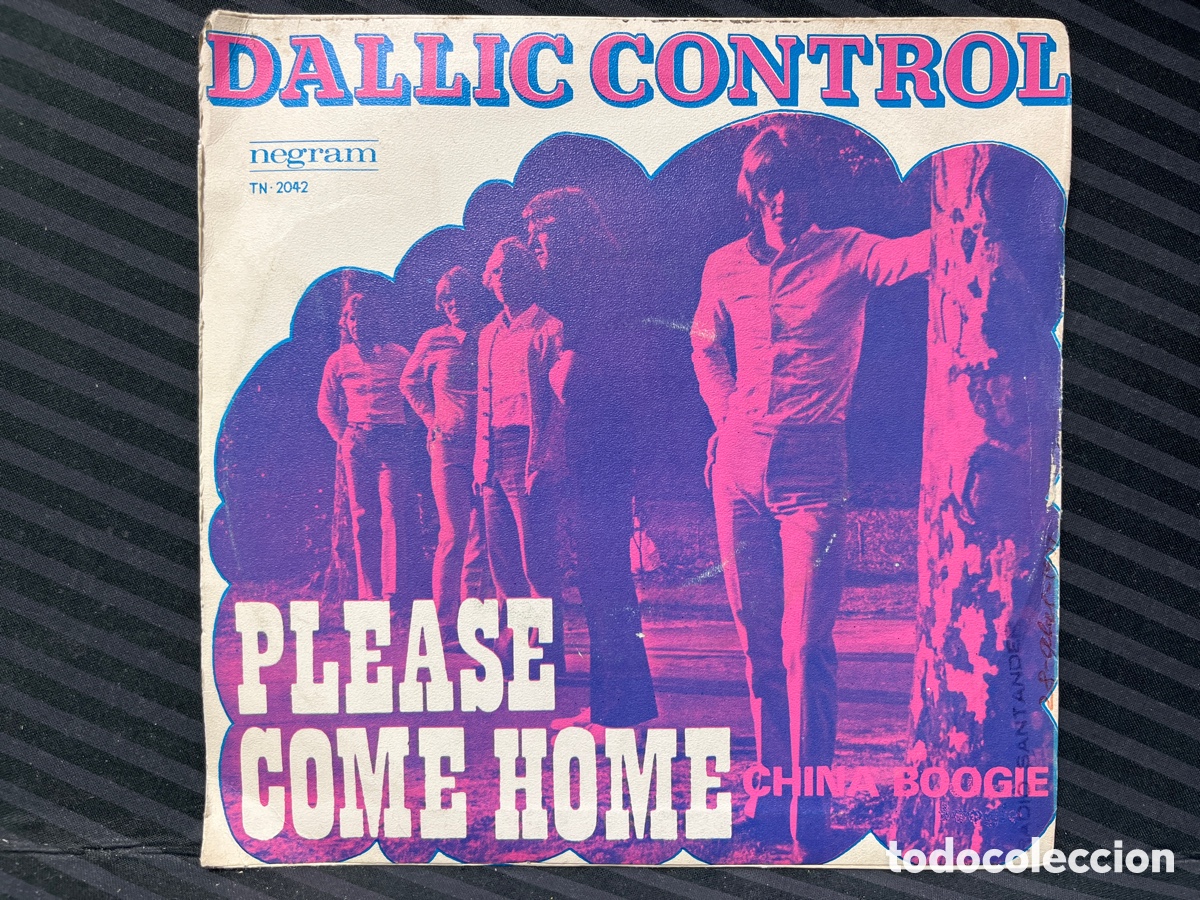 Discos de vinilo: Dallic Control - Please Come Home / China Boogie (7&rdquo;, Single) Ed. UK - Foto 1