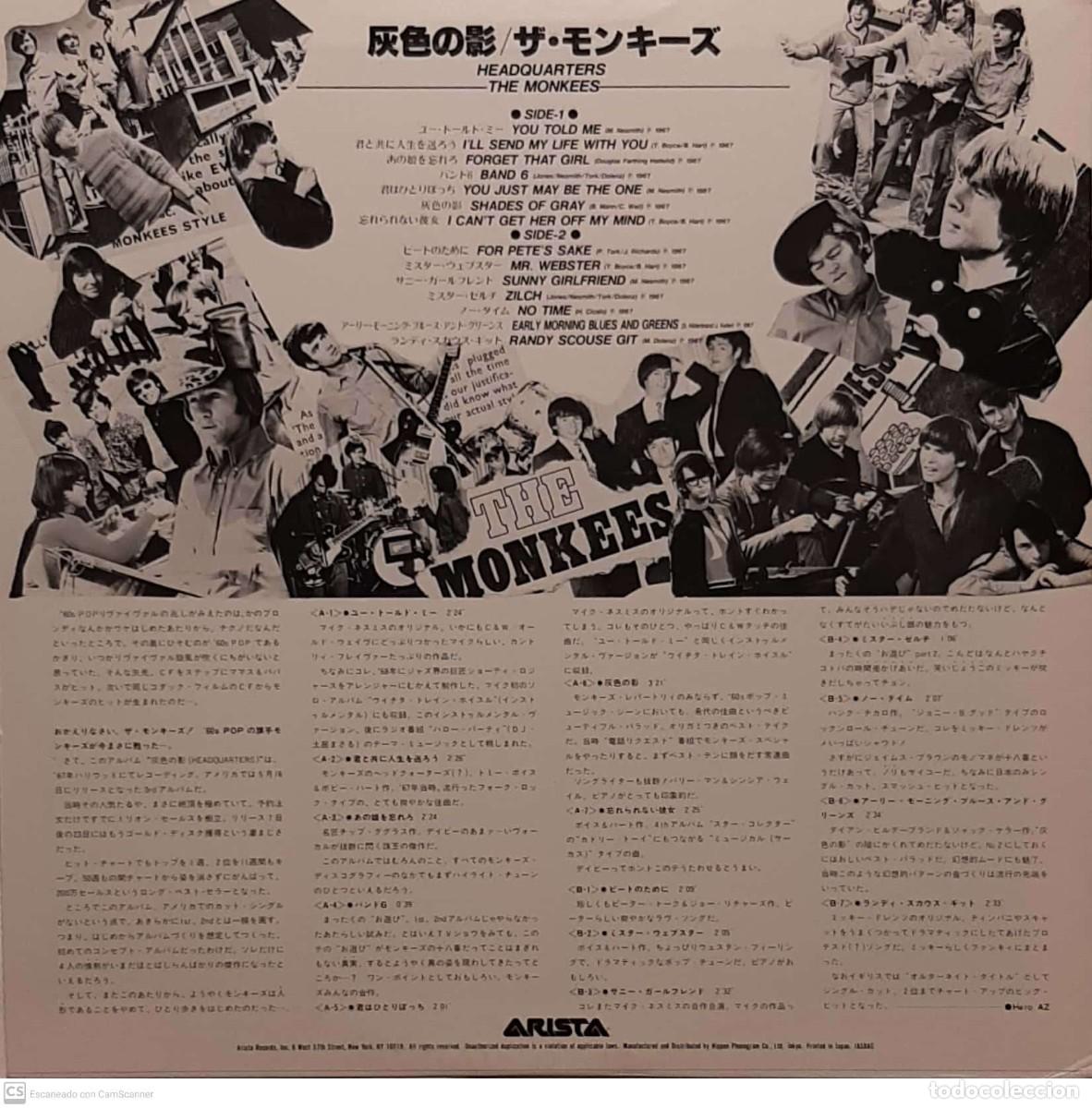 Discos de vinilo: The Monkees &lrm;&ndash; Headquarters - Foto 2
