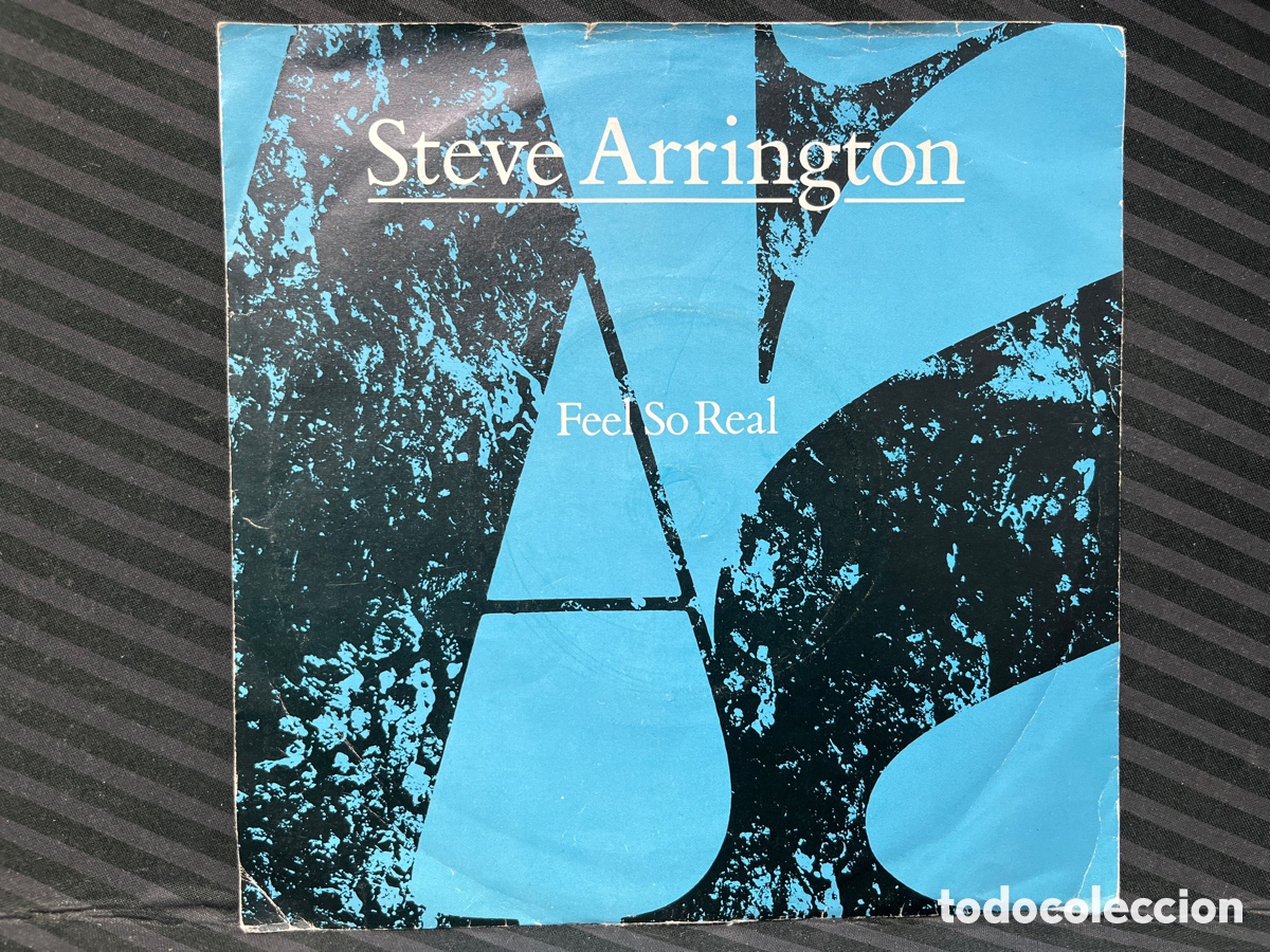 Discos de vinilo: Steve Arrington - Feel So Real (7&rdquo;, Single) Ed. UK - Foto 1