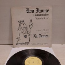 Discos de vinilo: LA TRINCA / DON JAUME EL CONQUISTADOR / SARSUELA-ROCK / LP GATEFOLD-1978 / MBC. ***/***. Lote 376005644