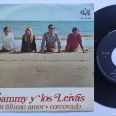 Discos de vinilo: SASMMY Y LOS LEIVAS - 45 SPAIN - MINT * TU ULTIMO AMOR / CORCOVADO * 1970. Lote 376015199