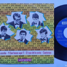 Discos de vinilo: LOS SIREX - EP SPAIN - MINT * LA ESCOBA / QUE HACES AQUI / CANTEMOS / EL TREN DE LA COSTA * 1965. Lote 376017954
