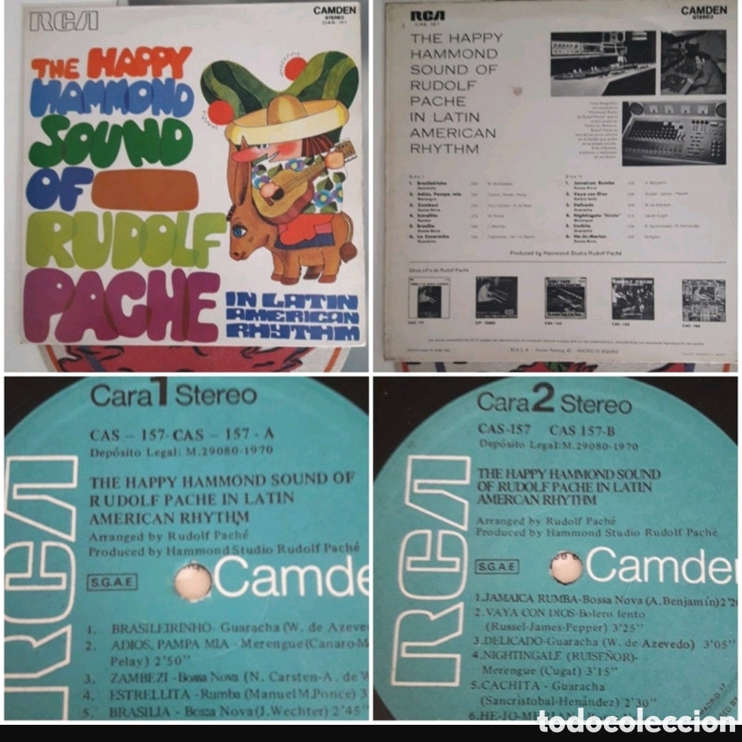 Discos de vinilo: Lote 4 Lps Rudolf Pache - Foto 2