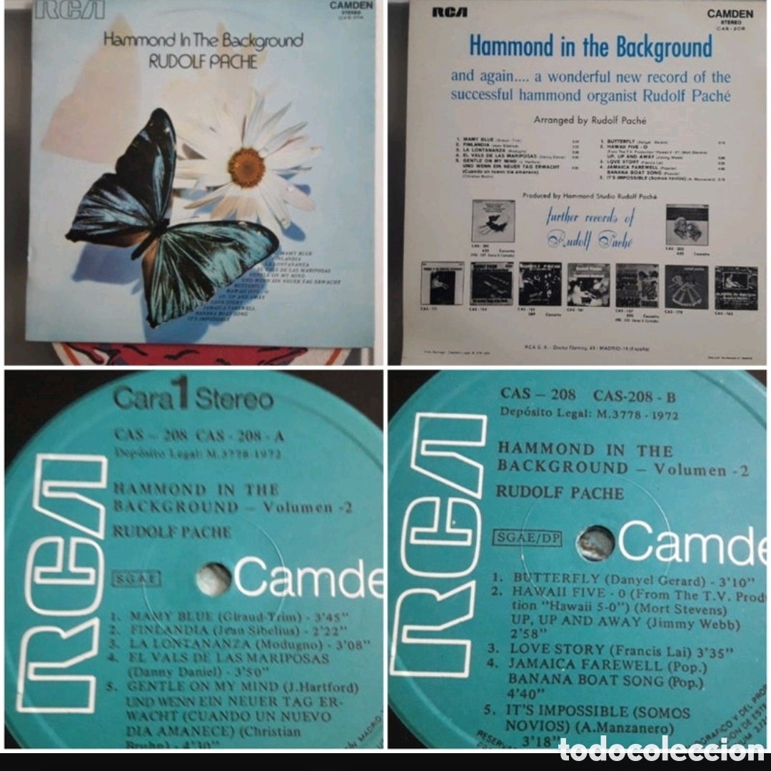 Discos de vinilo: Lote 4 Lps Rudolf Pache - Foto 3