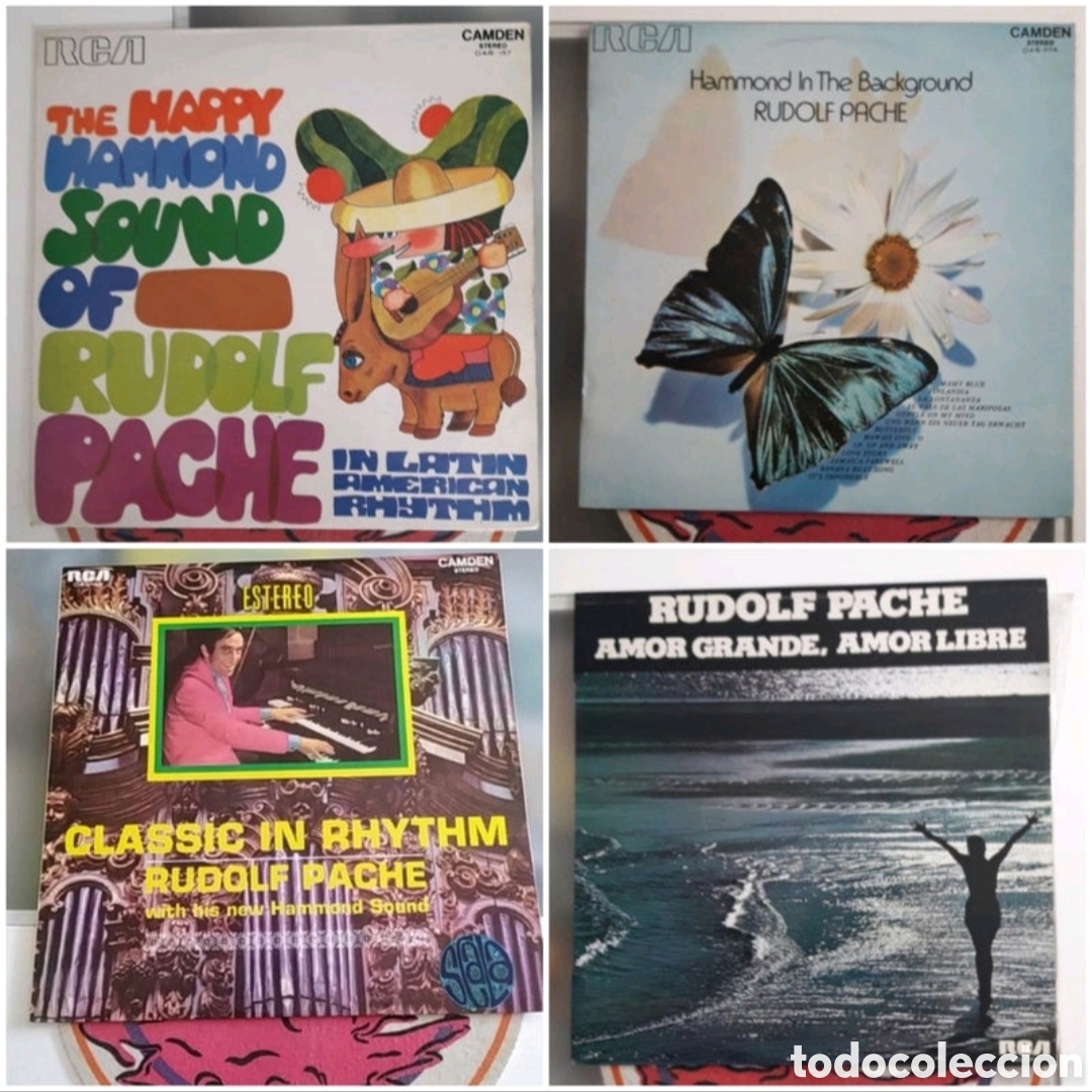 Discos de vinilo: Lote 4 Lps Rudolf Pache - Foto 1