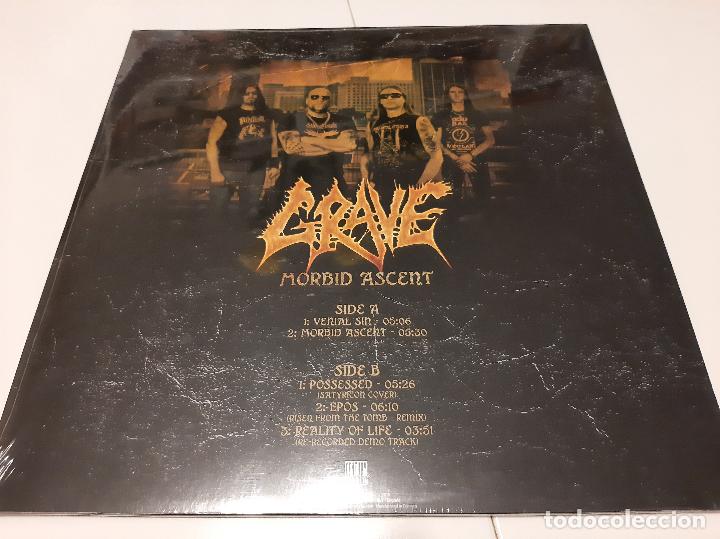 Discos de vinilo: GRAVE -MORBID ASCENT- (2013) EP 12&rdquo; - Foto 2