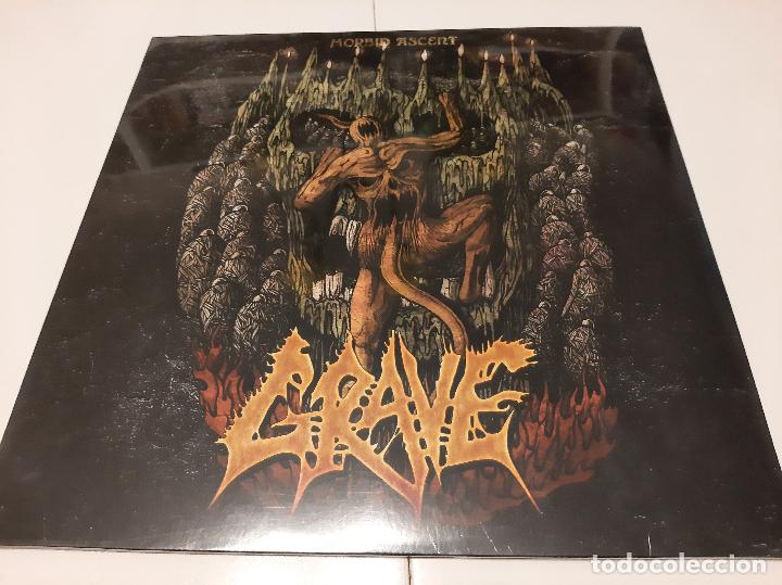 Discos de vinilo: GRAVE -MORBID ASCENT- (2013) EP 12&rdquo; - Foto 1