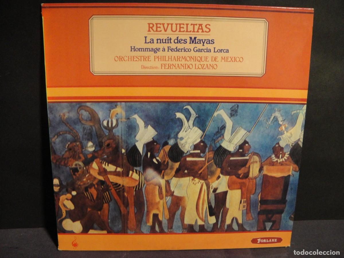 Discos de vinil: silvestre revueltas , homenaje a garcia lorca - orquesta filarmonica de mexico - a&ntilde;o 1981