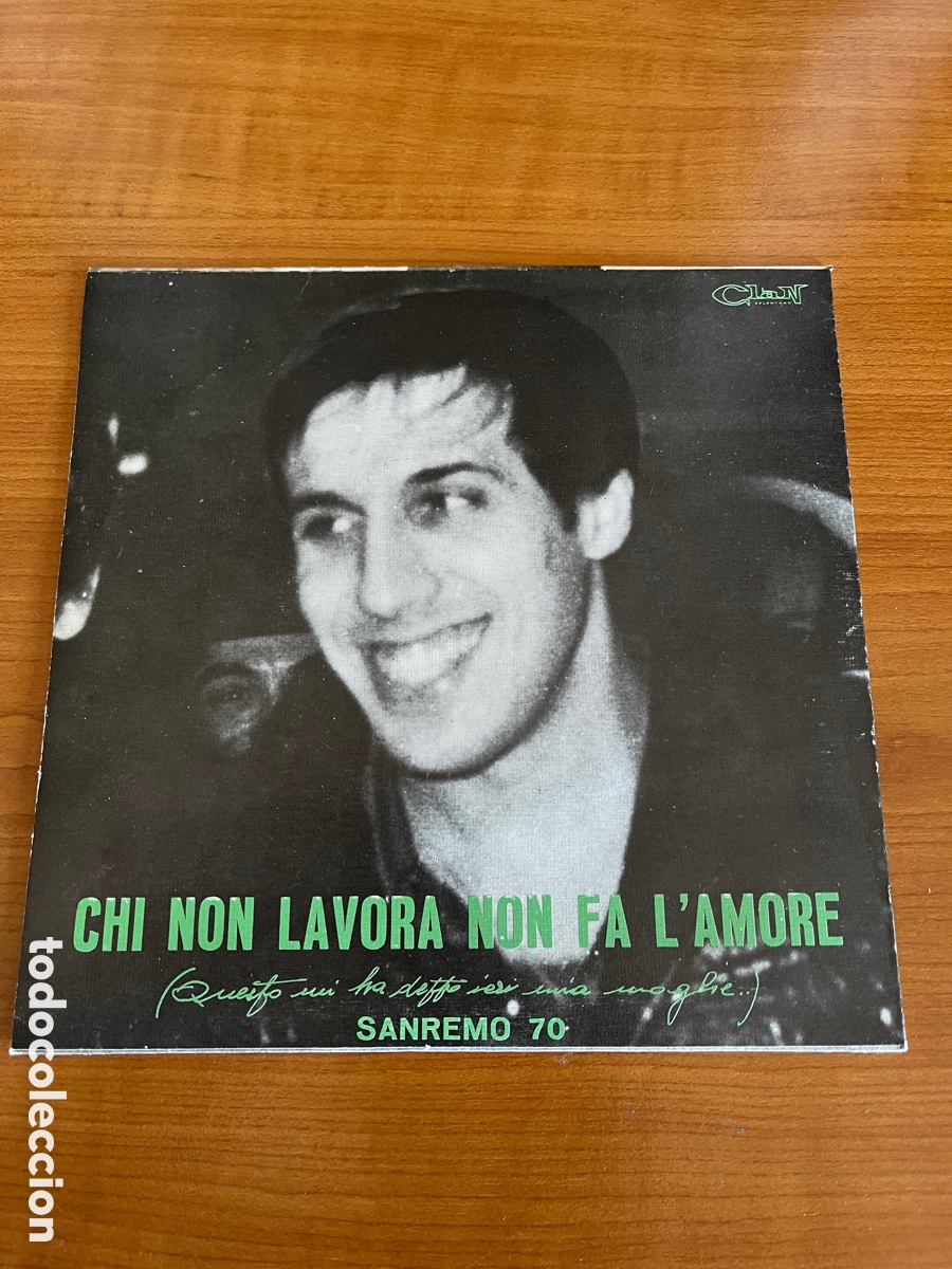 Discos de vinilo: Adriano Celentano - Chi jo lavora nom fa l&rsquo;amore - Foto 2